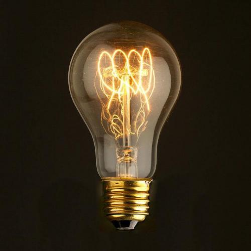 Лампа накаливания E27 40W прозрачная 7540-T фото 2