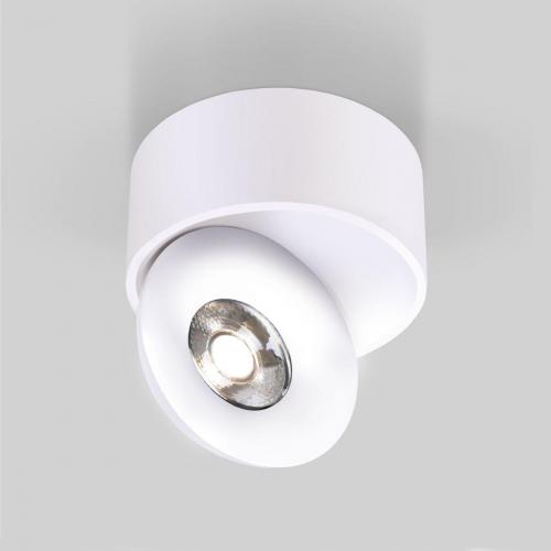 Накладной светодиодный светильник Elektrostandard Glide 25100/Led белый a059331 фото 3