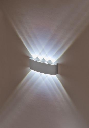 Настенный светодиодный светильник IMEX Cross IL.0014.0001-8 WH фото 5