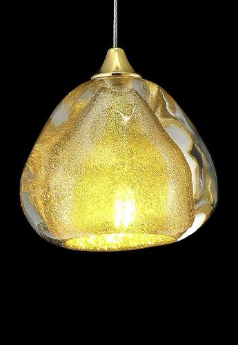 Подвесной светодиодный светильник Crystal Lux Verano SP1 Gold фото 4