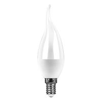 Лампа светодиодная Feron E14 7W 6400K матовая LB-97 38135