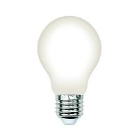 Лампа светодиодная филаментная Volpe E27 6W 4000K матовая LED-A60-6W/4000K/E27/FR/SLF UL-00008297