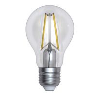 Лампа светодиодная филаментная диммируемая Uniel E27 12W 3000K прозрачная LED-A60-12W/3000K/E27/CL/DIM GLA01TR UL-00005183