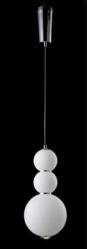 Подвесной светодиодный светильник Crystal Lux Desi SP3 Chrome/White фото 2
