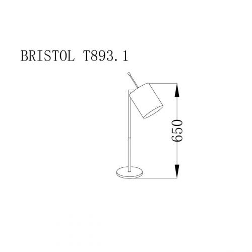 Настольная лампа Lucia Tucci Bristol T893.1 фото 2