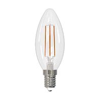 Лампа светодиодная филаментная Uniel E14 11W 4000K прозрачная LED-C35-11W/4000K/E14/CL PLS02WH UL-00005165