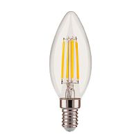 Лампа светодиодная филаментная диммируемая Elektrostandard E14 5W 4200K прозрачная a048724