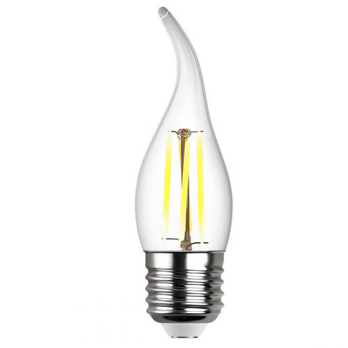 Лампа светодиодная филаментная REV FC37 E27 7W 2700K DECO Premium теплый свет свеча на ветру 32429 4 фото 2