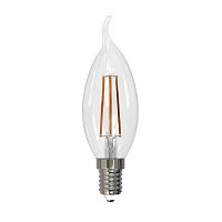 Лампа светодиодная филаментная Uniel E14 9W 4000K прозрачная LED-CW35-9W/4000K/E14/CL PLS02WH UL-00005169