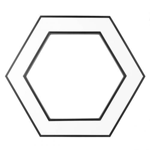 Подвесной светодиодный cветильник Geometria ЭРА Hexagon SPO-124-B-40K-051 51Вт 4000К черный Б0050557 фото 6